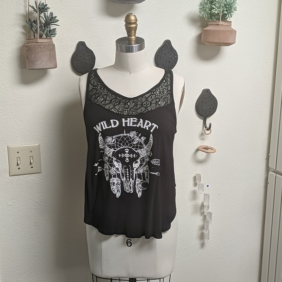 Wild Heart Boho Tank - Picture 1 of 2